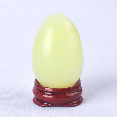 China China Wholesale Best Price Xiuyan High Quality Natural Jade Green Jade Yoni Egg for Kegel Exercise for sale