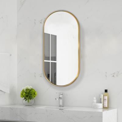 China CLASSIC Black Oval Mirror, 20