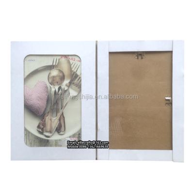 China Home Decoration 10x15 13x18 18x24 20x25 21x29.7 24x30 Cardboard Packing Clip Frameless Plastic Glass Photo Picture Frame 30x40 30x45 35x40 35x50 for sale