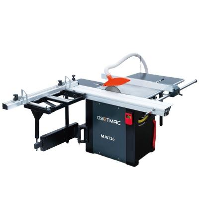 China Woodworking Dewalt Sliding Table Panel Saw MJ6116 with Max.Cutting Height at 45° of 70mm for sale