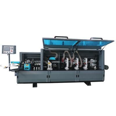 China Woodworking Machinery Automatic Edge Banding Machine with Trimming and Buffing Motors for sale