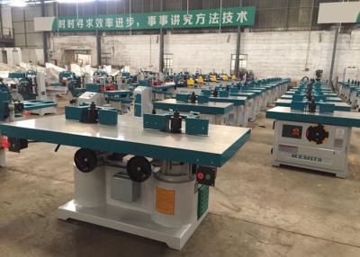 China Zware houten spindelvormmachine Horizontaal met kantelbare as Te koop