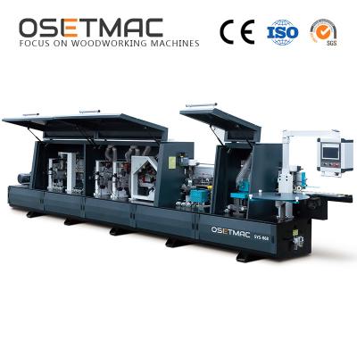 China 10-60mm Holzbearbeitungs-Rand-Banderoliermaschine mit Siemens PLC zu verkaufen