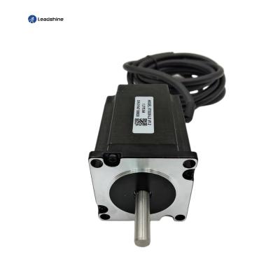 China Flythrough 1.2 degree 3 phase NEMA 23 mini electric leashine 573S20-LS pmsm 23 stepper motors for sale