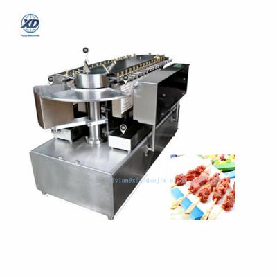 China Easily assembled automatic souvlaki skewer machine, kabab grill, automatic kebab barbecue machine for sale