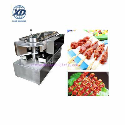 China Size adjustable automatic skewer grill satay machine, electric kabab grill bbq, chicken meatball grill machine for sale