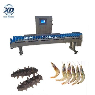 China Automatic Fish Weight Vegetable Processing Plant Qingdao Shrimp Sorting Machine, Shrimp Sorting Machine for sale