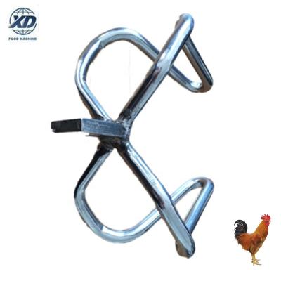 China Customized POULTRY SUS 304/316 Chicken Poultry Slaughterhouse Slaughterhouse Shackles, Chicken Hook for sale