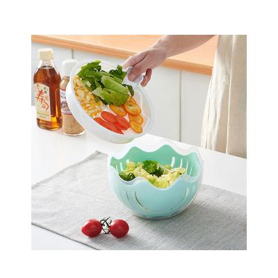 China Viable low price salad bowl living room fruit and vegetable multifunctional creative salad bowl for sale