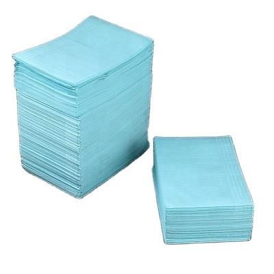 China Convinent 125pcs/bag Disposable Manicure Tattoo Table Cloths Clean To Pad Waterproof Medical Paper Table Mat for sale