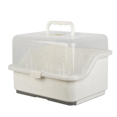 China Viable Storage Box Feeding Bottle Drying Plastic Rack for sale