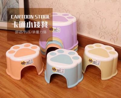 China Kids Use High Design PP Material Non-slip Children Plastic Kids Step Stools for sale