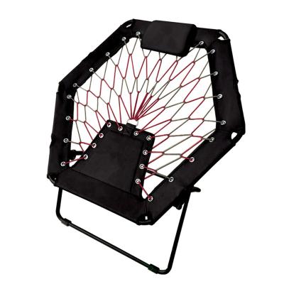 China Hot Selling Comfortable Folding Bungee Bunjo Chair Spring Chair, Foldable Leisure Chair. for sale