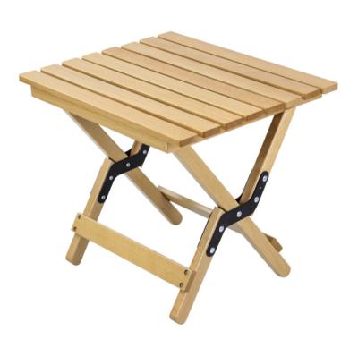 China Modern beech wood 100% natural chair for beach folding stool camping maza for outdoor for sale