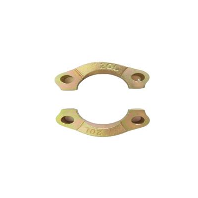 China Pipe Clamp Competitive Price Carbon Steel Split Hydraulic Hose Fitting Flange Clamp for sale