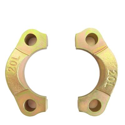 China Pipe Clamp Competitive Price Carbon Steel Split Hydraulic Hose Fitting Flange Clamp for sale