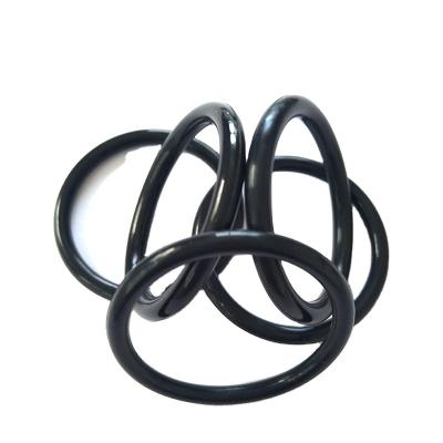 China 10*10mm Black Rubber O Rings Hydraulic Mechanical Seals Environmental Rubber O Ring for sale