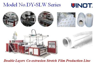 China PLC Control Fully Automatic Cast Film Extrusion Machine Low Consumption for sale