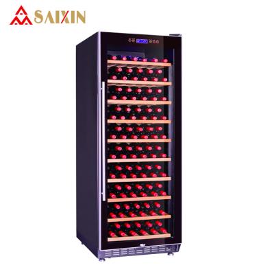 China Household 160 Bottle Cellar Home / Hotel / Restaurant Compressor / Wine Cooler for sale