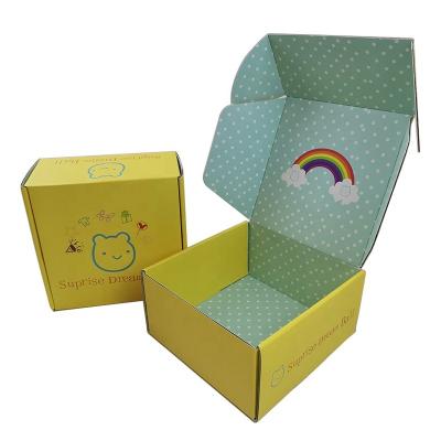 China Recyclable Custom Logo Printing Paper Box Packaging Custom Folding Corrugated Cardboard Gift Box for sale