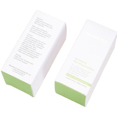 China Recycled Materials Cardboard Elegant Paper Box For Skin Care Cosmetics Packaging for sale