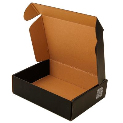 China Recycled materials custom own your logo apparel packaging /carton box for shipping for sale