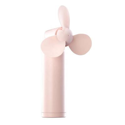 China Hotel Sumber Cute Mini Pocket Portable Handheld Fan with Soft Rubber Blades and Long Working Time for sale