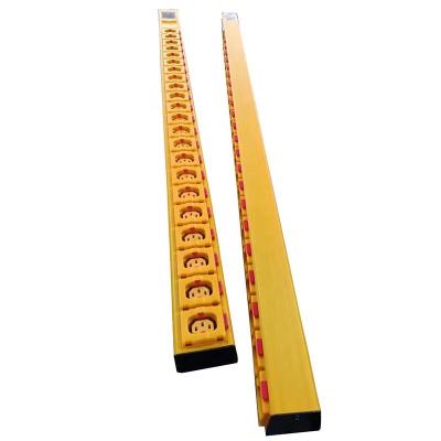 China Aluminum Yellow Color Aluminum PDU With Color Clip And Socket Locking Multi Function PDU Manufacturer for sale