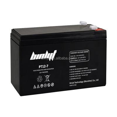 China UPS Binlyt Lead Acid Battery 12v 7ah Battery 12v 7ah Backup Battery for sale