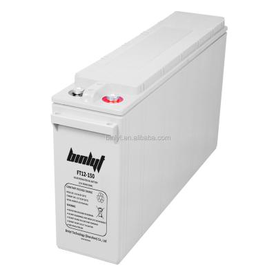 China UPS Air To Ground Missile Batteries 12v 150ah Front Terminal Battery White Color for sale