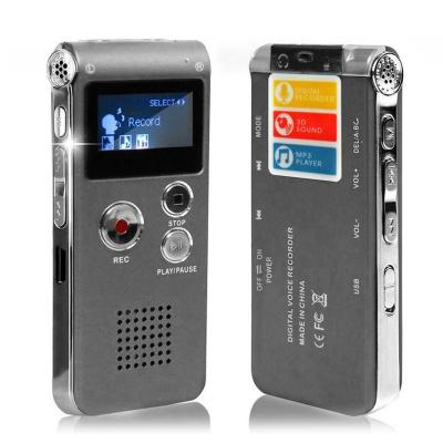 China 8GB USB Rechargeable Digital Voice Recorder, Voice Recording Audio Dictaphone, WAV MP3 Player > 4GB for sale