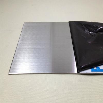 China ISO9001 0.3mm Thick AISI Stainless Steel SS Plate 1.4571 2B Stainless Steel HL for sale