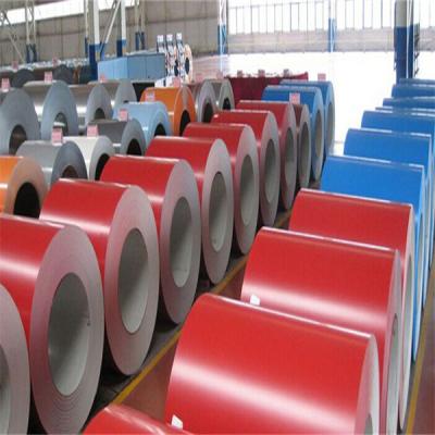 China ASME Dx52D prepintó color sumergido caliente de acero galvanizado de la bobina PPGI cubrió 0.4m m 1200m m en venta