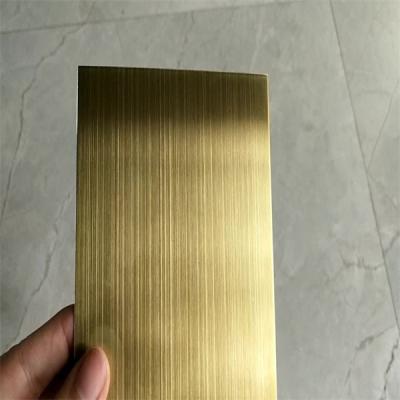 Chine En Ss321 a coloré le délié de tôle d'acier inoxydable finissent 1000*2000mm laminé à froid par 0.8mm à vendre