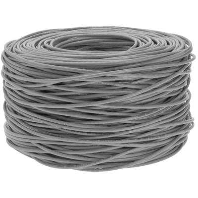 China Cabo ethernet do ODM Cat6a 24AWG CCA, revestimento de PVC 305m 1000ft 10Gbps à venda