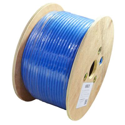 China Rede Cat7 Lan Cable High Speed 20Gbps 24AWG do OEM porque revestimento de PVC de S/FTP 4 pares à venda