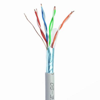 Κίνα UL καλώδιο 24AWG του τοπικού LAN FTP Ethernet Cat5e επειδή σακάκι PVC 0.5mm 4 ζευγάρια 305m προς πώληση