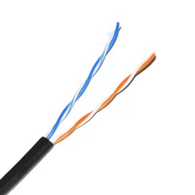 Китай Кабель 2 паров 24AWG 1000ft Cat5e внешний, крытая скорость кабеля Cat5e сети продается