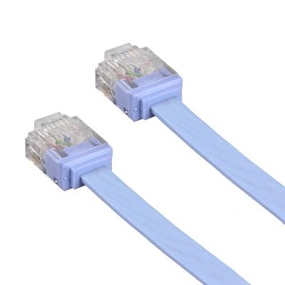 中国 コンピュータのための耐候性の紫外線抵抗力がある平らな Cat6 イーサネット ケーブル 販売のため