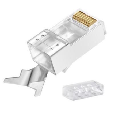 China Conectores de cable eléctrico Ethernet RJ45 para CAT5E CAT6 CAT6A CAT7 CAT8 en venta