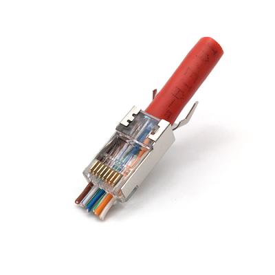 Chine Ajustement CAT5 CAT6 de prise des connecteurs RJ45 de fil électrique d'Ethernet d'UTP à vendre