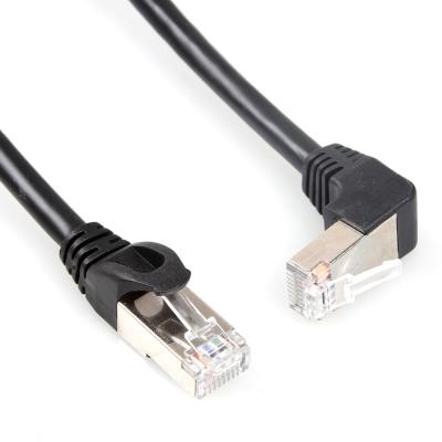 China Dauerhaftes Cat6 RJ45 SFTP schirmte Ethernet-Kabel gerade zu 270 Grad ab zu verkaufen