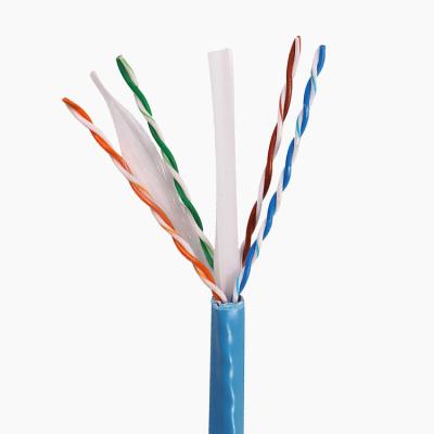 Chine Cat6a 1000 veste de cuivre solide de PVC 500Mzh LSZH de Lan Cables 23AWG 0.58mm d'Ethernet de pi à vendre