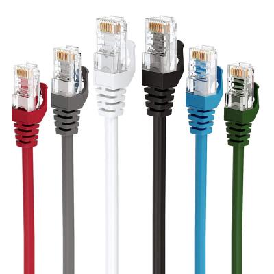 China Cordón de remiendo redondo del gato 6 de 3M-100m UTP, cable práctico del remiendo de Ethernet del gato 6 en venta