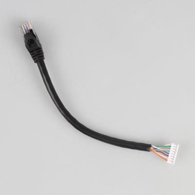 Κίνα Ανθεκτικό καλώδιο γατών 5e AWG 22 Ethernet, γυμνό καλώδιο χαλκού JST RJ45 Cat5e προς πώληση