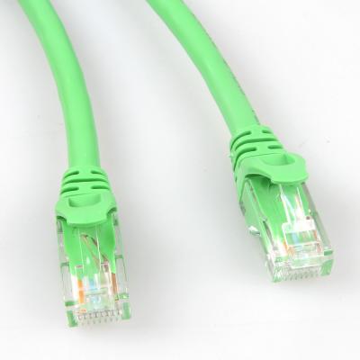 China La red verde práctica telegrafía el escudo de los 10m los 30m los 50m UTP de la longitud de Cat6a en venta