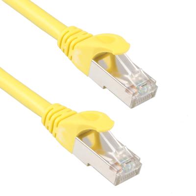 中国 黄色の屋外の Cat7 SSTP ケーブル、実用的な 26AWG LSZH パッチ コード 販売のため