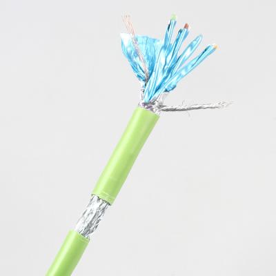 China Isolação de múltiplos propósitos de cobre do PE do PVC LSZH Cat7 Lan Cable Length 100m à venda