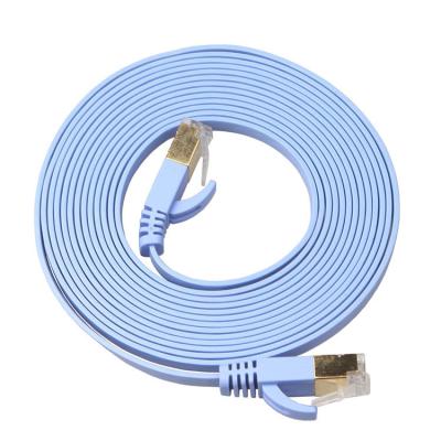 China Praktisches flaches UTP Kabel 30 AWG-Lehre, dünnes Flecken-Kabel RJ45 CAT6 ultra zu verkaufen