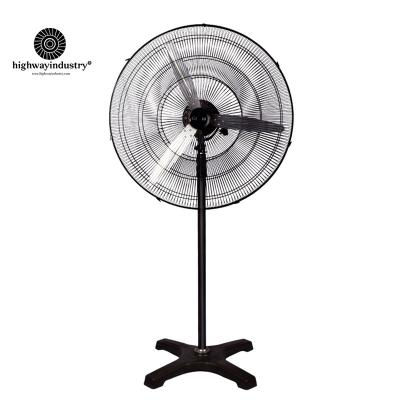 China Powerful 500mm Aluminum Motor Stand Fan Motor Home Road High Wind With Metal Blades for sale